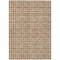 Edge Collections - 9' x 12' - Orange - Durable Geometric Area Rug for Indoor and Outdoor Use - 1 Piece